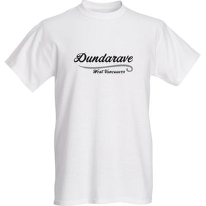 Dundarave T-shirt, cursive