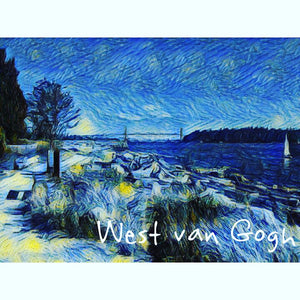 West van Gogh Small Classic Cotton Tote Bag