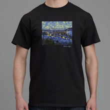 John Lawson Park "West van Gogh" series - Short Sleeve Black T-shirt