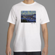 John Lawson Park "West van Gogh" series - Short Sleeve White T-shirt