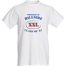 Hillside, Class of ' -  Short Sleeved T-Shirt