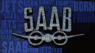 SAAB Blue Born From Jets - White- Short Sleeve T-Shirt