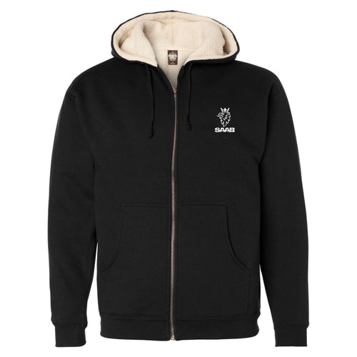 SAAB Sherpa Lined Hooded Sweatshirt