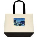 West van Gogh Two-Tone Deluxe Classic Cotton Tote Bag