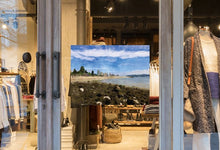 Dundarave Beach Panorama #3 - abstract - Transparent Window Art